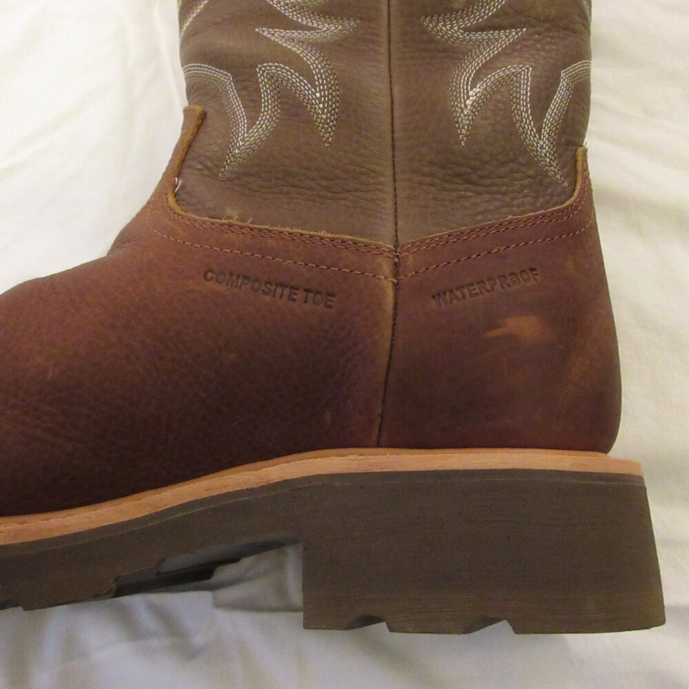 Tecovas - LongHaul Work Boots - Sz 11D - Square Comp Toe - EH - Picture 6 of 16